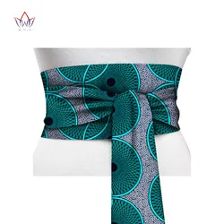 Лидер продаж, юбка с Африканским принтом Оби Анкара, пояс с желтой баской, с пуговицами, для женщин, подарок ручной работы, эффектный пояс, аксессуар WYB265