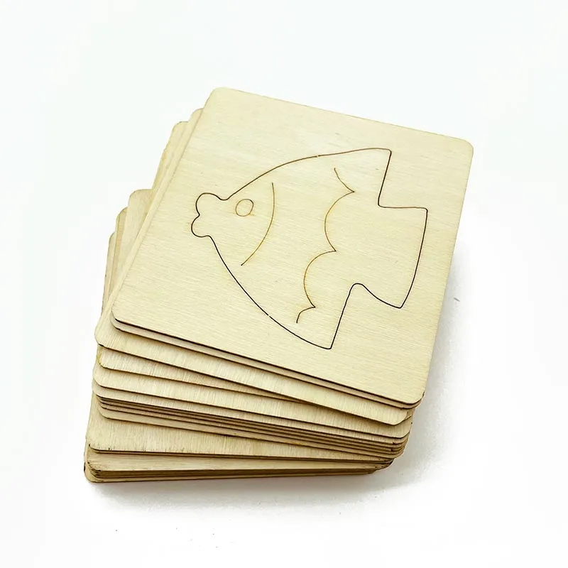 Popular Kids Wooden Drawing Stencils Kit Drawing Board Toys Coloring Puzzle Arts Crafts Set Educational Toys for Kid Accessories