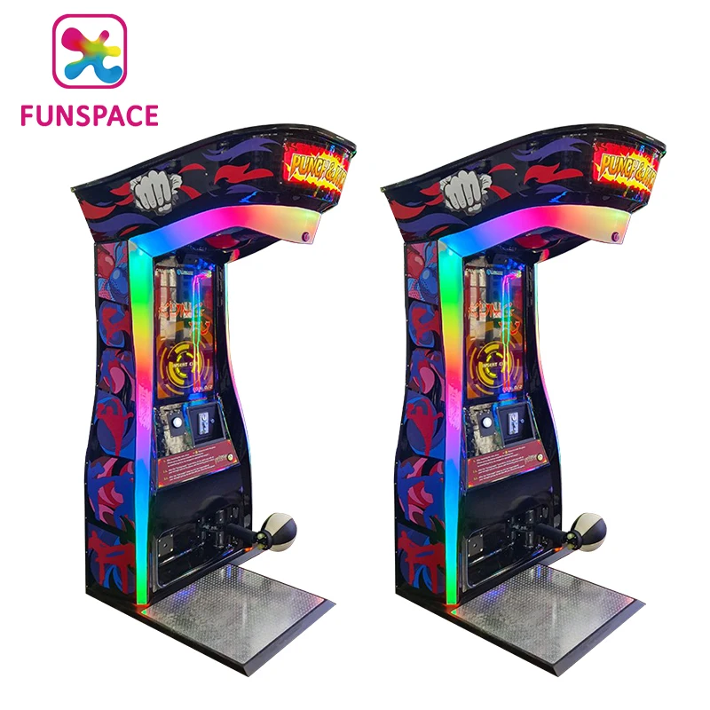 New Punch Kick Simulator big Boxing game machine Equipment Arcade Sport Amusement Music Ultimate large Boxing