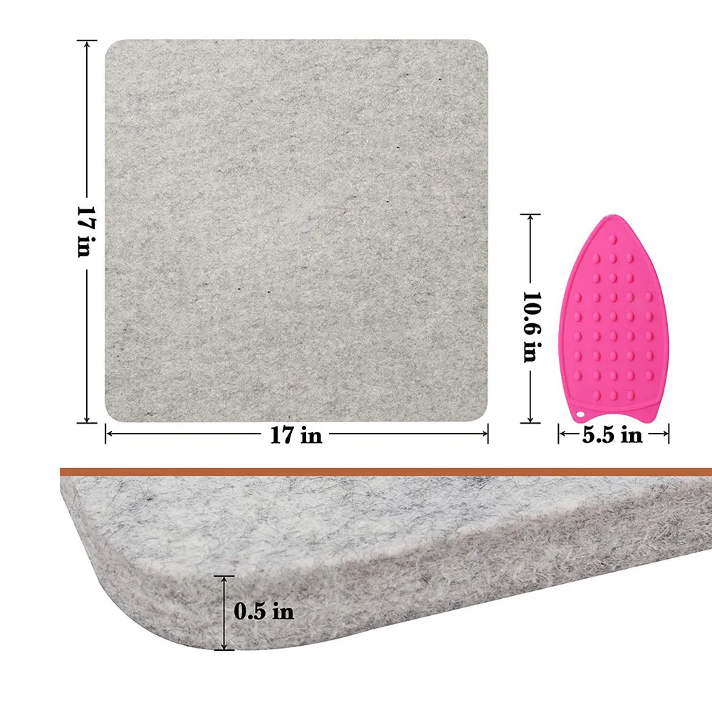Wool pressing mat 17 x 13 with accessories top selling products 2024