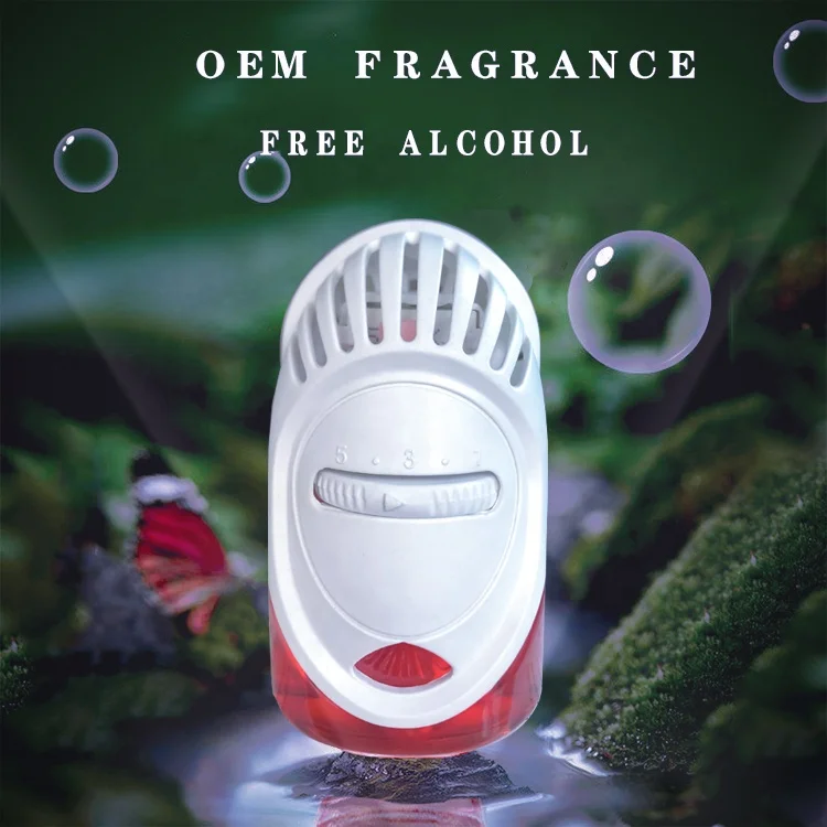 Hot Sale Personalized Popular smell home  Electric Plug-in Fragrance Warmer with empty plastic bottle