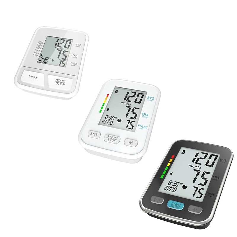 Home Healthcare Devices Automatic Upper Arm Blood Pressure Machine Arm Tensiometer Digital