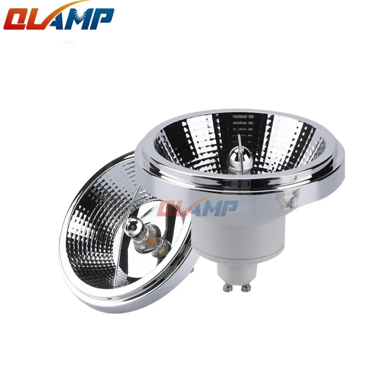 12W LED Dimmable cri95  AR111 GU10 Plastic Cover Aluminum Housing Spot Light