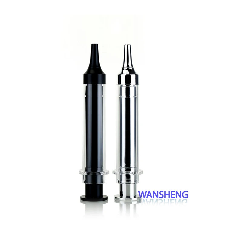 10ML Customized Cosmetic Skincare Syringe Airless Pump Bottle PETG bottle  Eye serum bottle Z-ZT