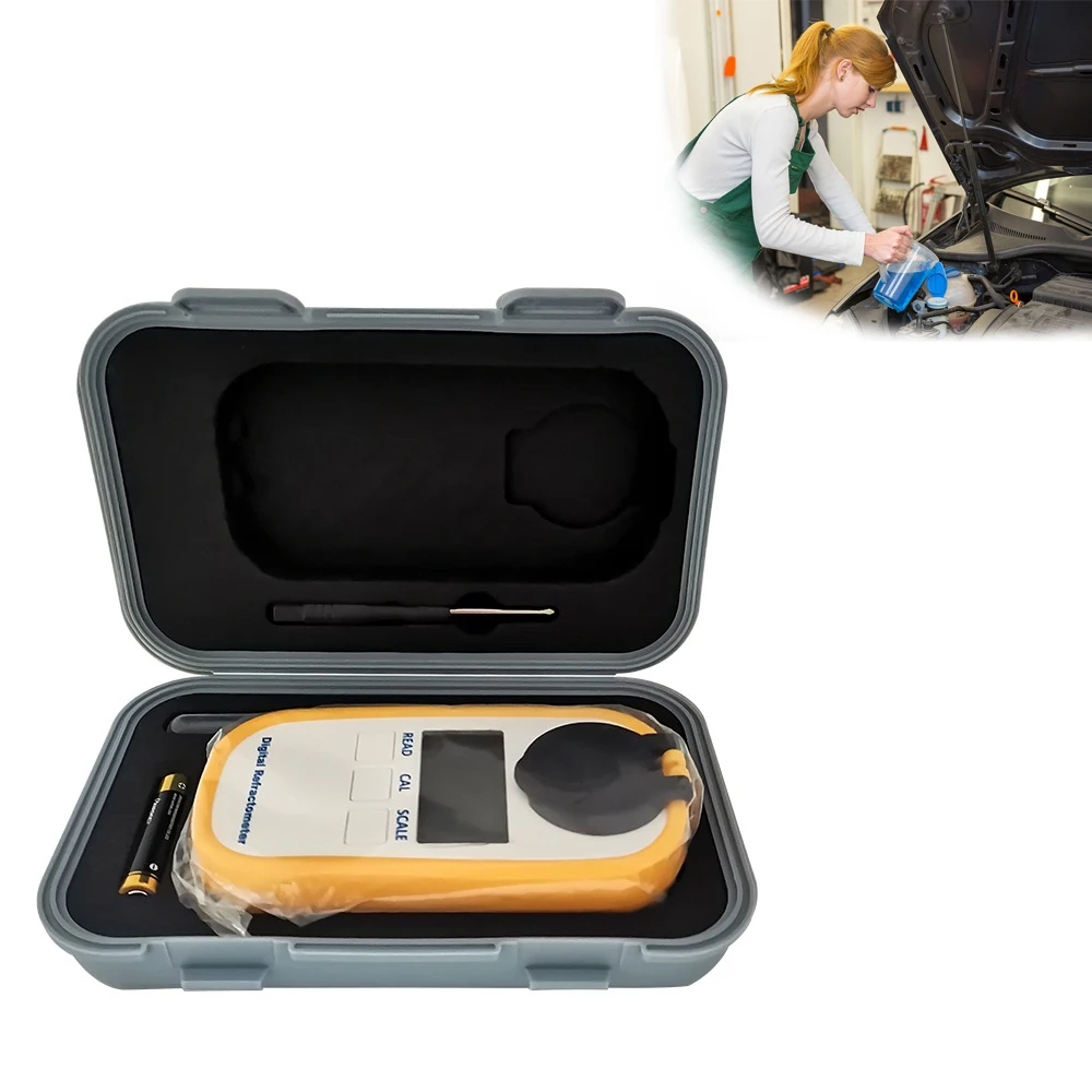 
DR-601 digital refractometer portable antifreeze refractometers handheld refractometer for garager test tools 
