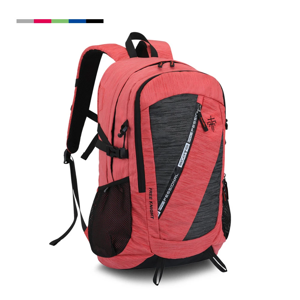 Custom Camping Hiking Backpack Travel Bag Shoulder Rucksack Cycling Outdoor Trekking Bags Waterproof Nylon Climbing Bag