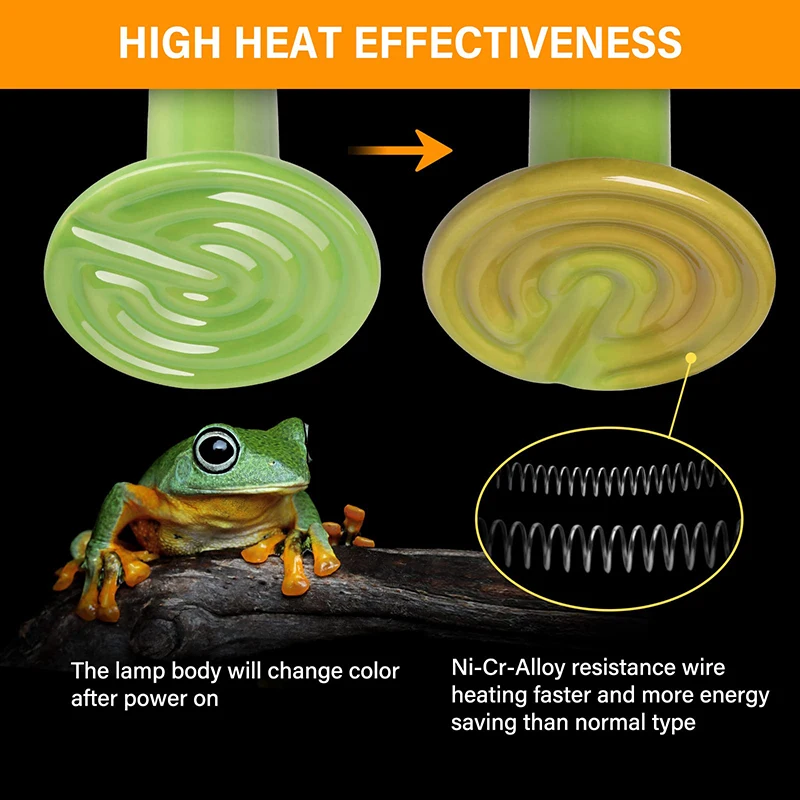 poultry house ceramic heating lamp brooder heat lamp for animals chicks turtle reptiles