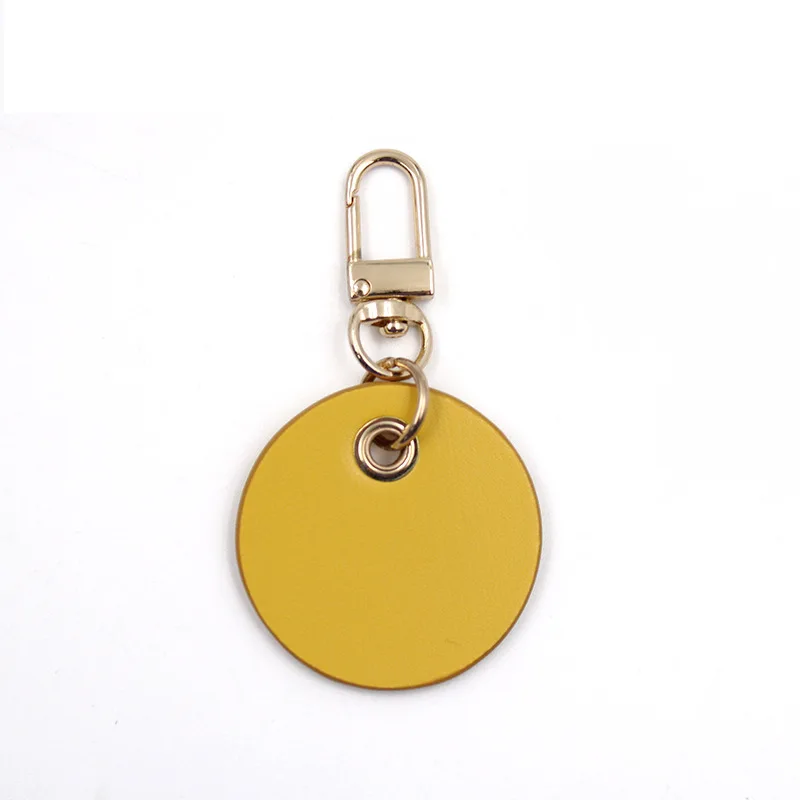 Wholesales colorful pu leather blank dog tag custom pet tag