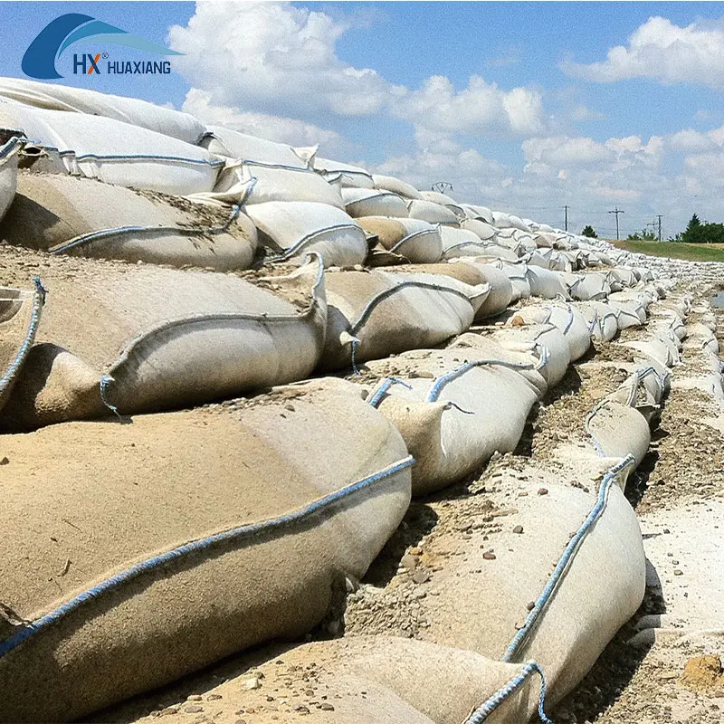 High Quality Nonwoven Geobag Geotextile Grow Tube PP sand Geo Bag for Sand Manufacturer