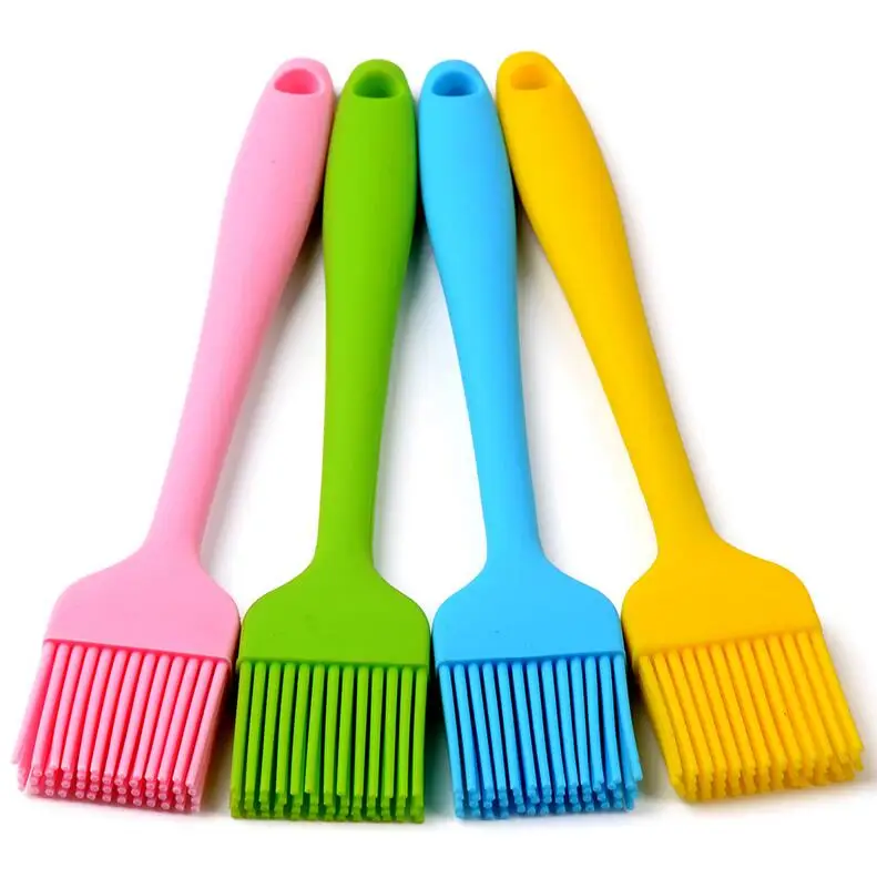 Silicone Basting Pastry Brush Oil Brushes For Cake Bread Butter Baking Tools Kitchen Safety BBQ Brush