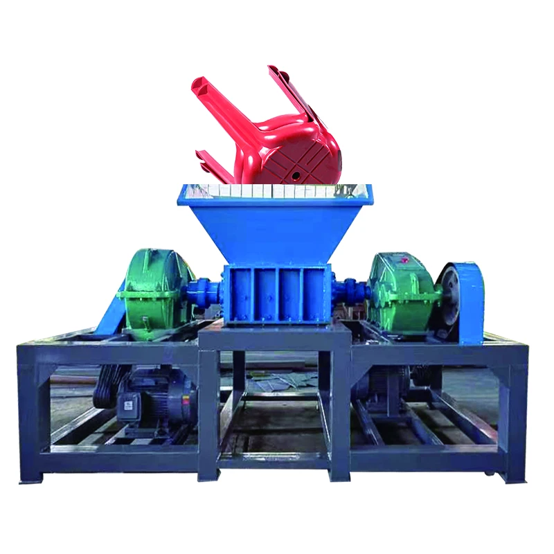 Custom Miracle S1000 Paper Other Rubber Recycling Machines Small Double Shaft Shredder