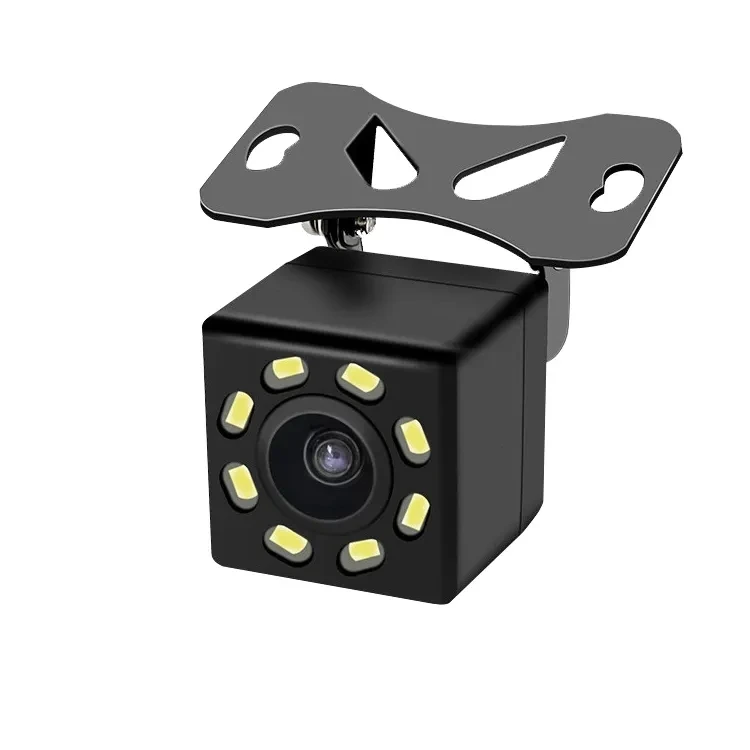 High Digital 8LED Flashlight Waterproof Car Rear View Camera Backup Camera 120 Degree Wide Angle Car Camera