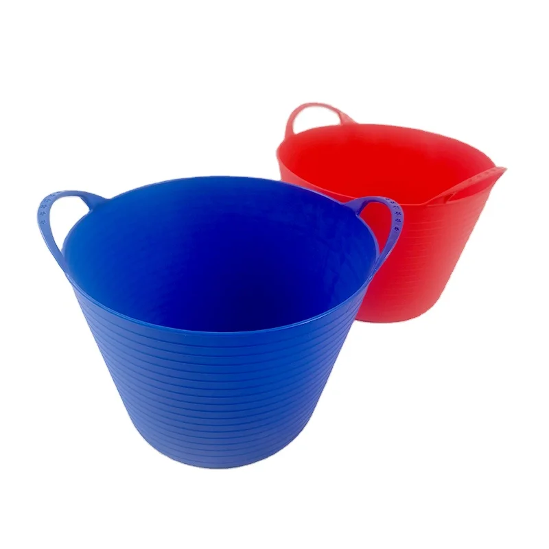 Good quality  multi-function clear plastic flexible tubtrug PE bukcets