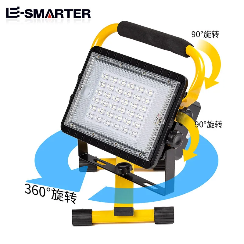 Outdoor Powerbank Solar 4 Light Mode 20800Mah Battery Rechargeable Cob Magnetic Slim Car Work Light Led Worklight