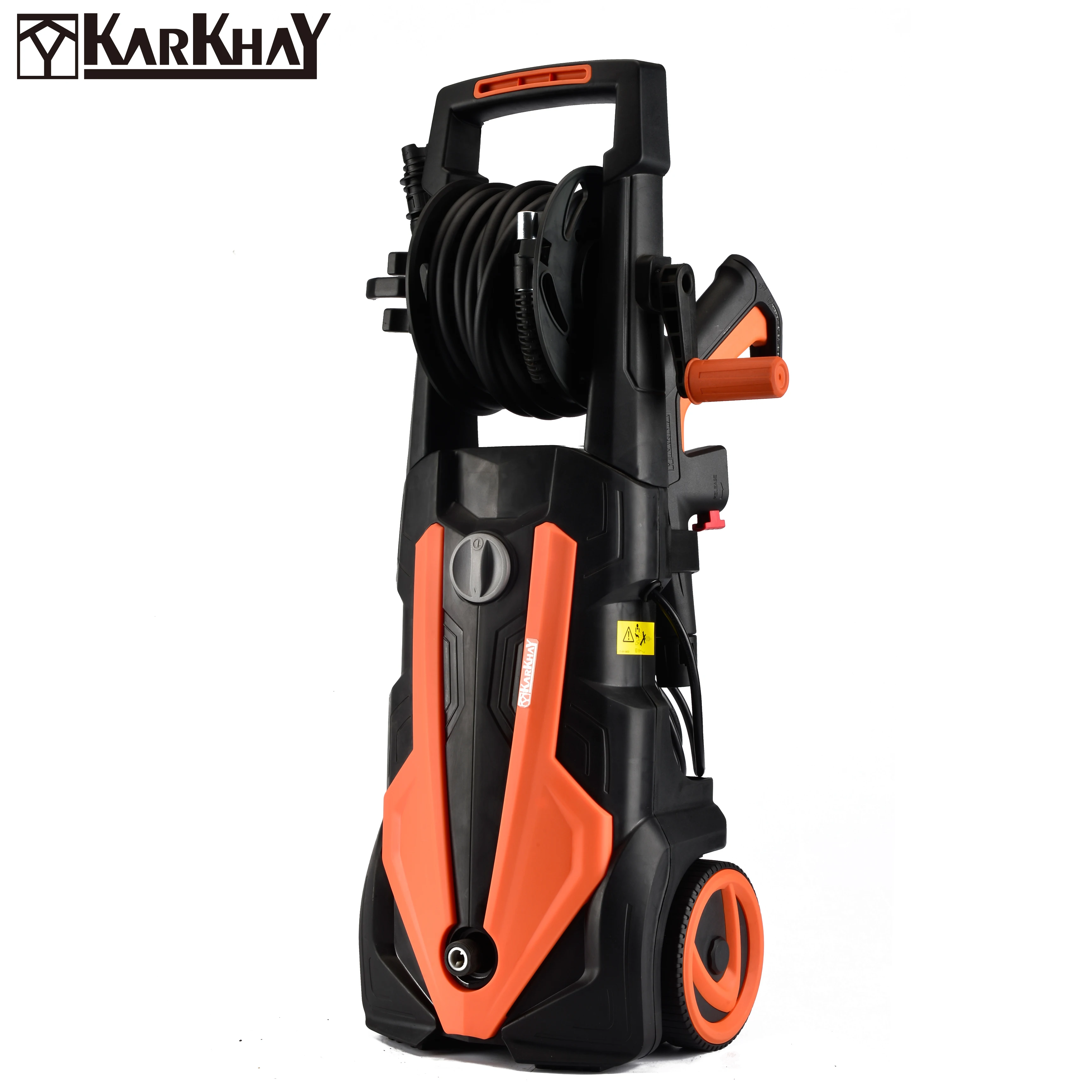 Hot Sale 1400w 80BAR KARKHAY high pressure cleaner hose reel car wash electric garden tools cleaner high pressure