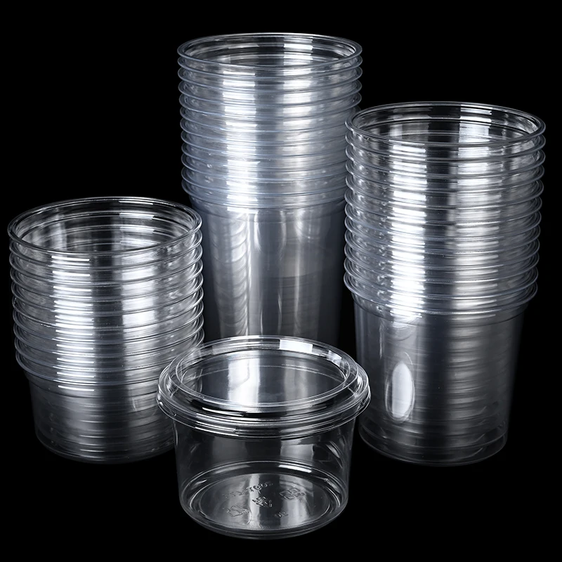 Disposable fruit with snow ice powder packaging box set up sugar water cake dessert fruit with ice powder special bowl