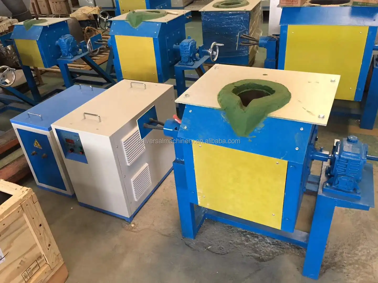 China high efficient IGBT Scrap Iron Melting Furnace