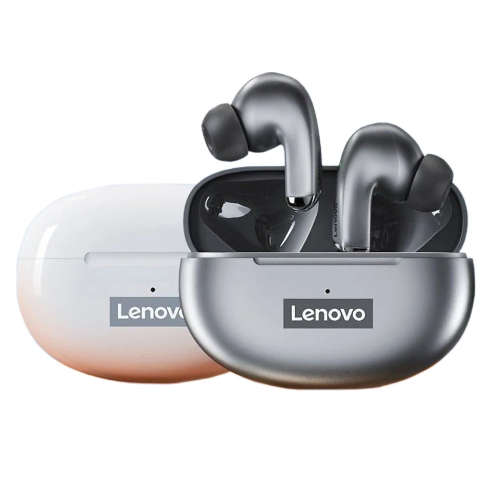 Беспроводные наушники Lenovo LP5 TWS BT 5,0, спортивные водонепроницаемые наушники-вкладыши с сенсорным управлением, гарнитура с микрофоном, мини-наушники-вкладыши, наушники