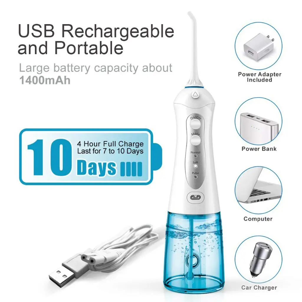 Dropshipping dental procare professional water flosser  tips kit