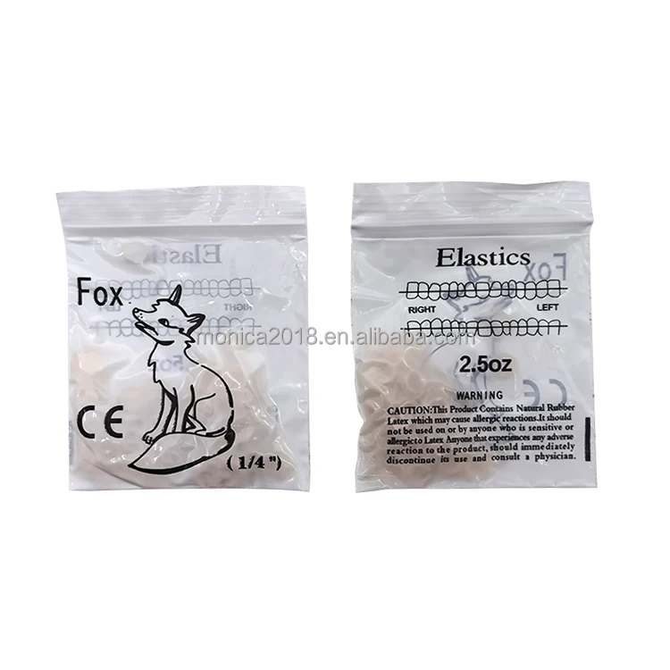 China Wholesale Dental Disposables Supplies Teeth Orthodontic Products Elastic Rubber Bands Elastics(Latex Material)