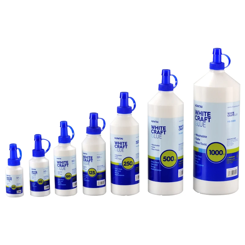 40g Non-toxic Student White Liquid School White DIY Glue Washable No Run School Glue
