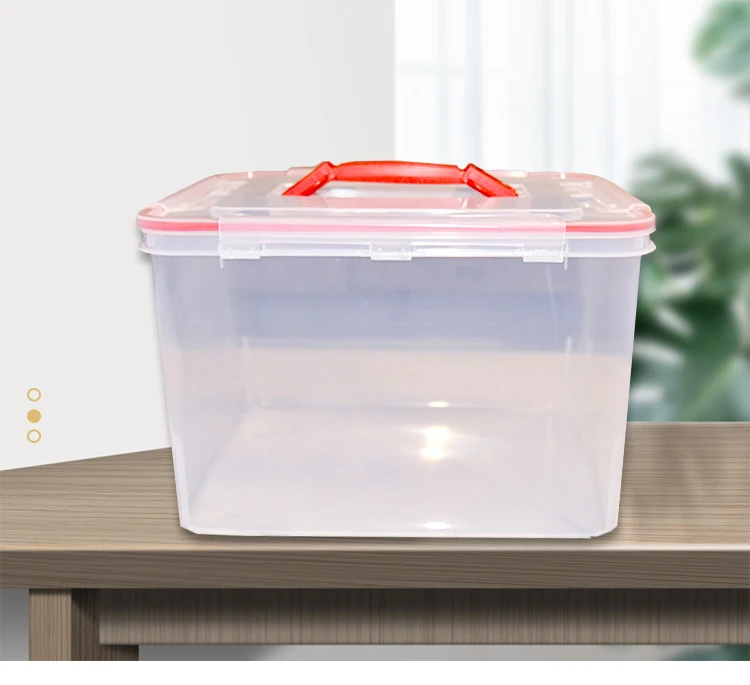 Clear Storage Plastic Box Other Items Storage Box  in the car or at home heavy duty multi purpose durable home use cheap sets
