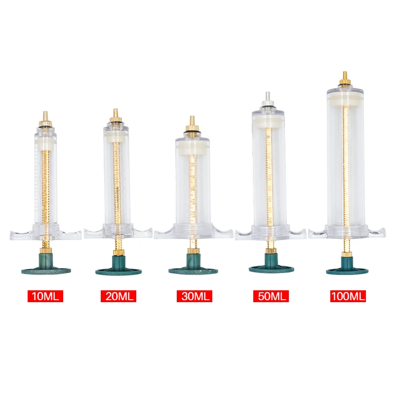 Automatic Veterinary Syringes Plastic Steel Animal Vaccination Injection Machines Poultry Injector for Sale