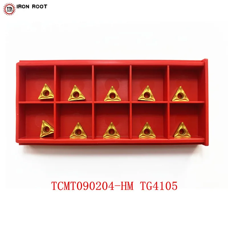 TCMT CNC Lathe Cutting Tools Turning Carbide Insert TCMT090204-HM Carbide  Tips  For Steel