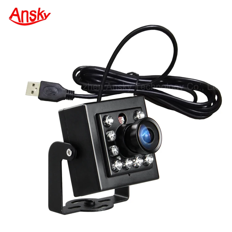 720P Super Mini Size 34*34mm 10pcs Ir Led Hd Night Vision Pinhole Usb Ir Nest Box Camera
