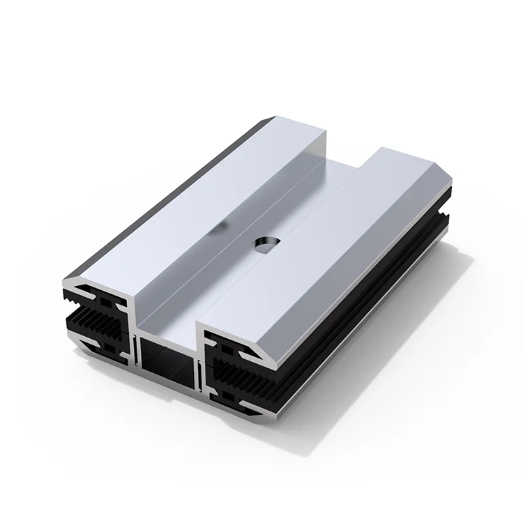 Solar Thin Film Panel End Clamp Frameless Solar Clamp for Solar Mounting