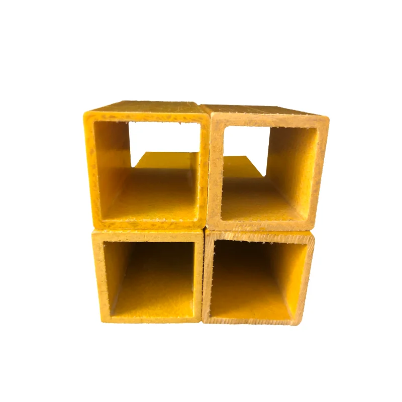 Extrusion frp profile/pultruded fiberglass square tube