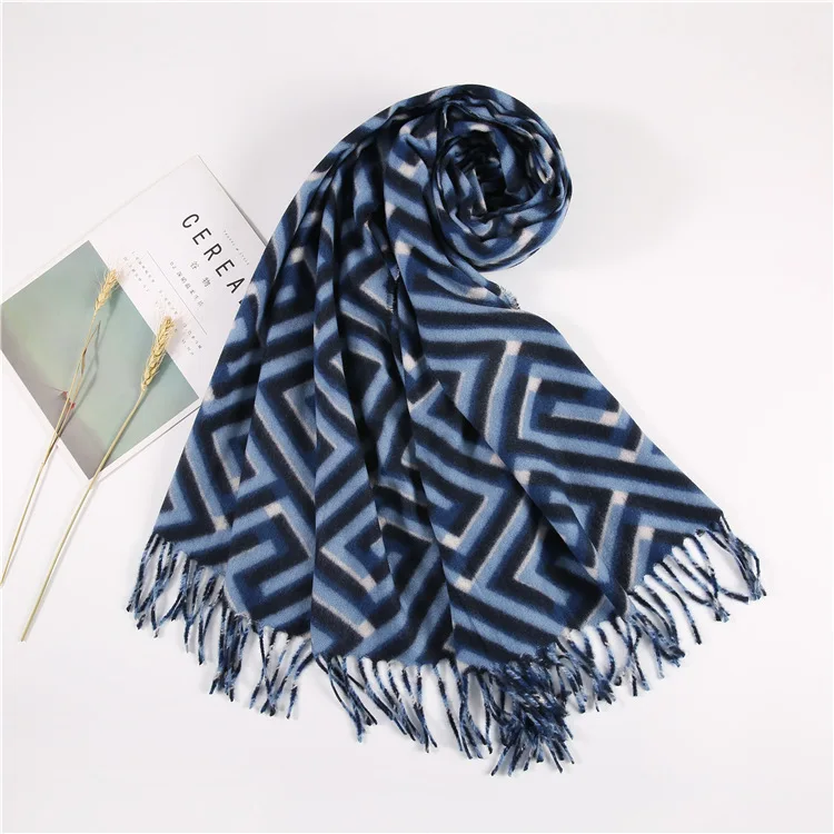 
Winter FF scarf printing cashmere scarf women scarves 