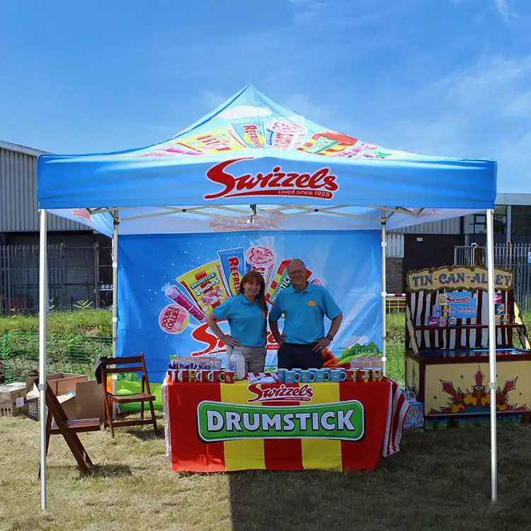 Custom 10x10 10x20 20x20 Steel Aluminum Frame Canopy Trade Show Tent Pop Up Outdoor Event Advertising Tent For Events Canopy
