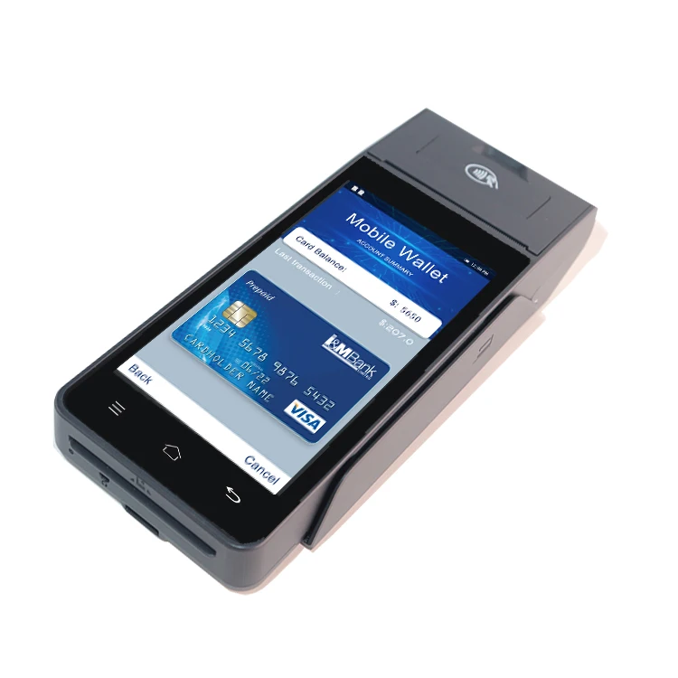 Pos-система на базе android для ресторанов с принтером и сканером безопасности