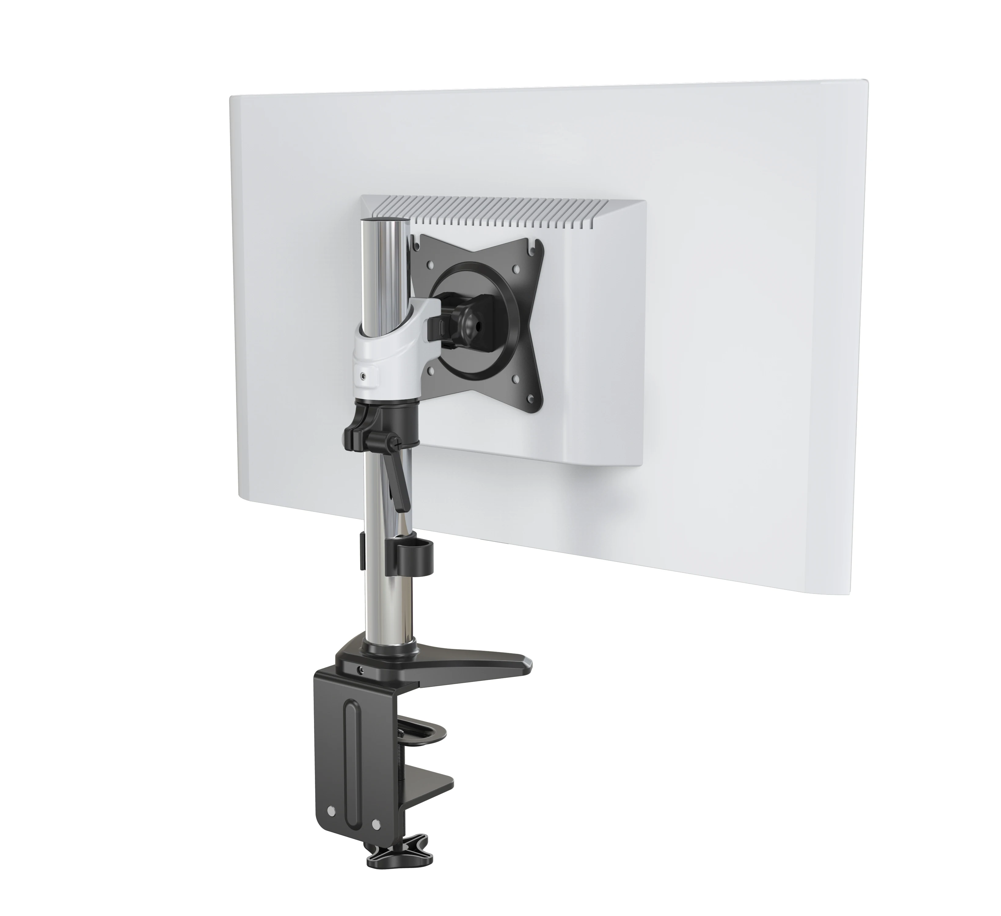 V-mounts Fully Adjustable Single Monitor  Desk Mount Stand for Screen up to 32 Inches