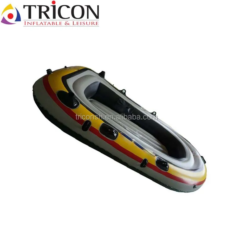Customize 2-4 person Inflatable fishing boat for sale inflatable raft rowing boat water sport