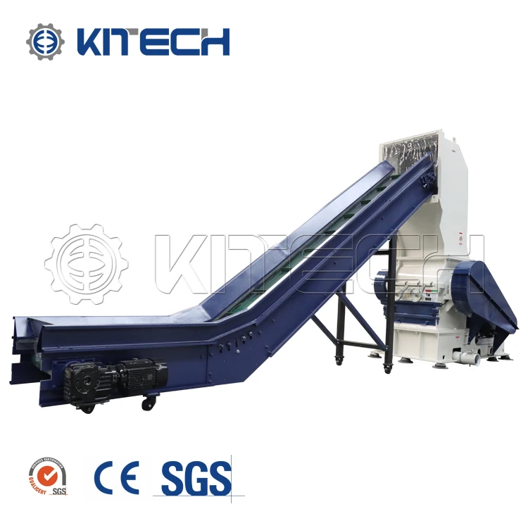 High Output Pet Bottle Crusher Plastic Scrap Grinder Cutting Granulaor Machine