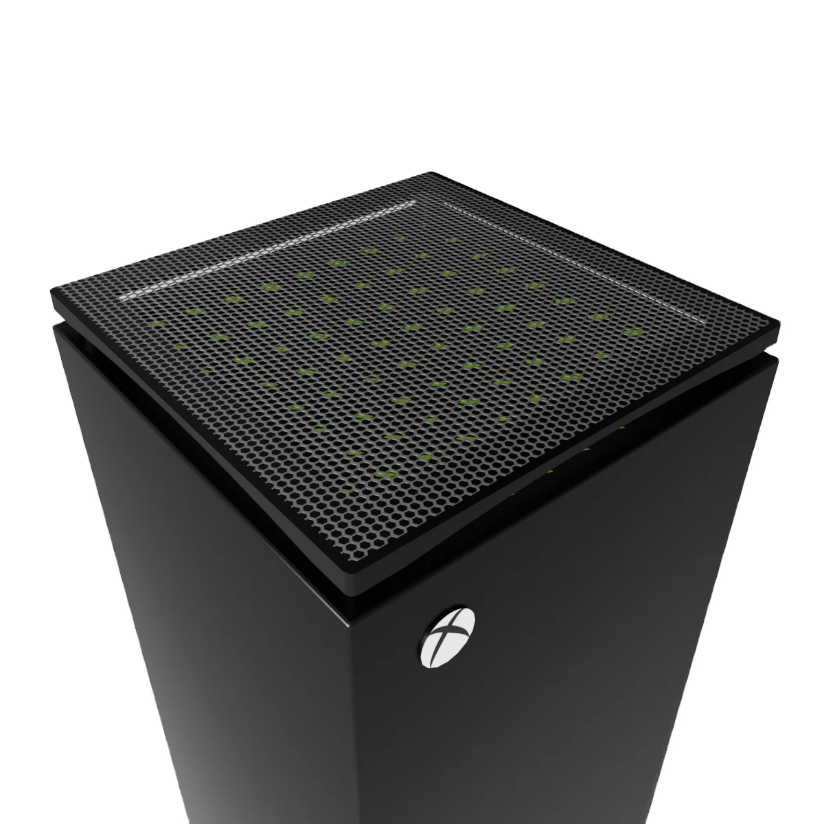 Dust Filter Cover Case With Bracket New Dustproof Cover Series X Accessories With 4 Thump Grip Caps For Xbox Series X