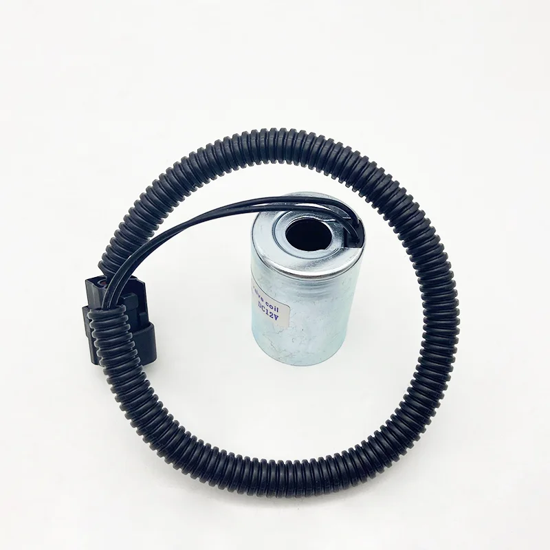 Doosan Solenoid Valve Coil 12V  24V for DH5 DH60-5 DH60-7 Rotary Solenoid Valve Coil