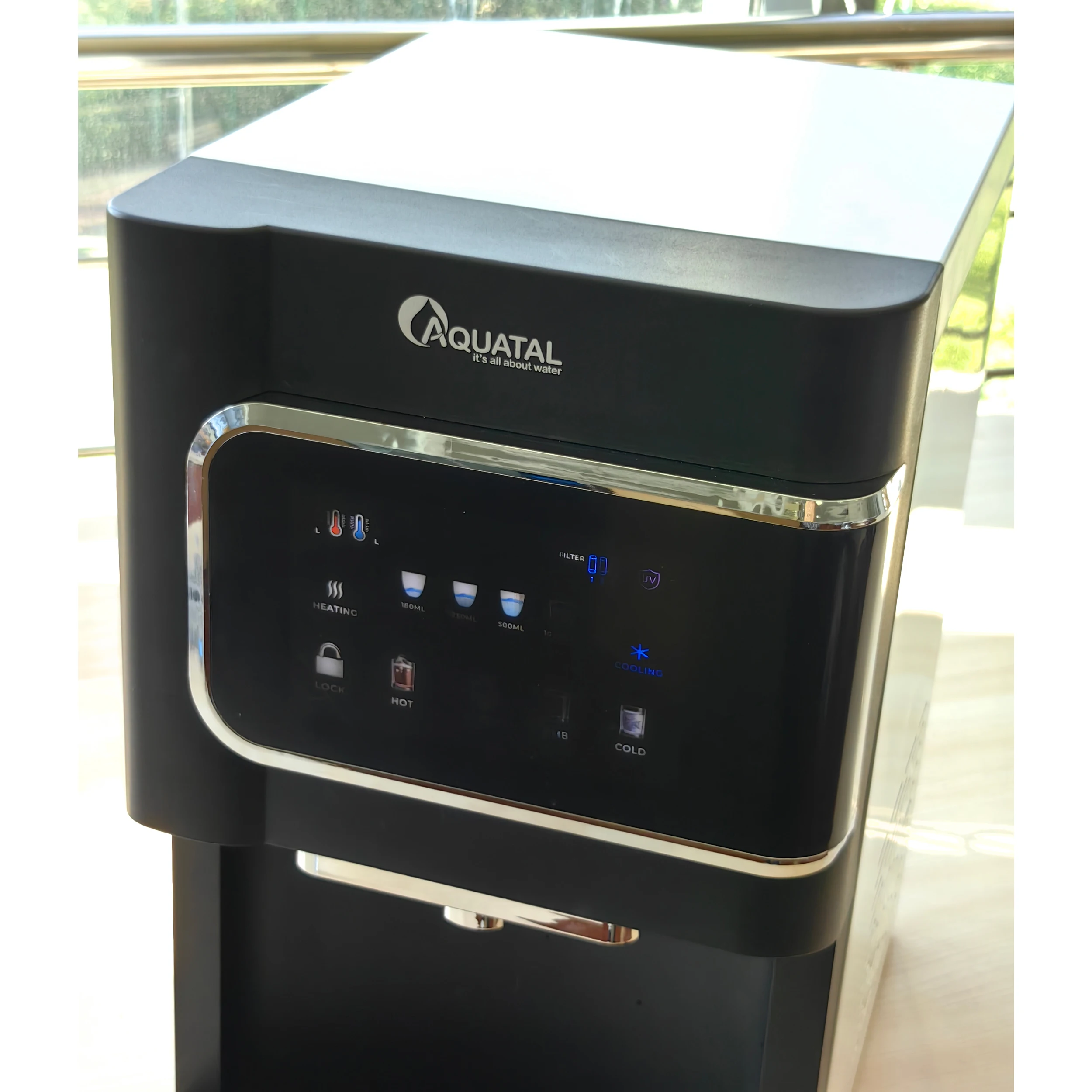 Electric Countertop RO System Water Purifier Hot and Cold Water Filter Household Reverse Osmosis Dispenser for Hotels