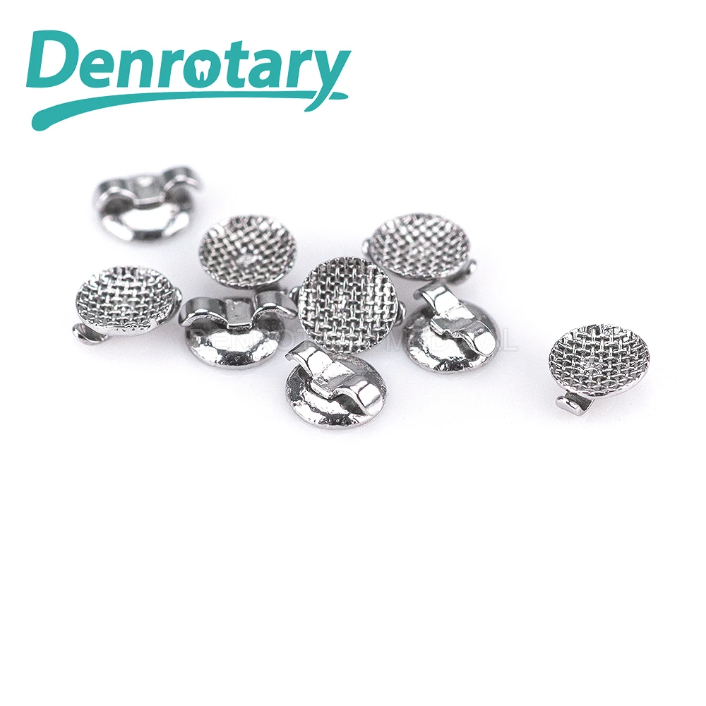 dental products dental instruments round rectangle orthodontic lingual button