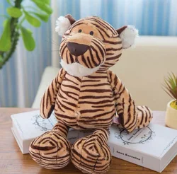 Top Quality snow soft Miniature schnauzer lion tiger giraffe plush dog stuffed animal plush doll toys