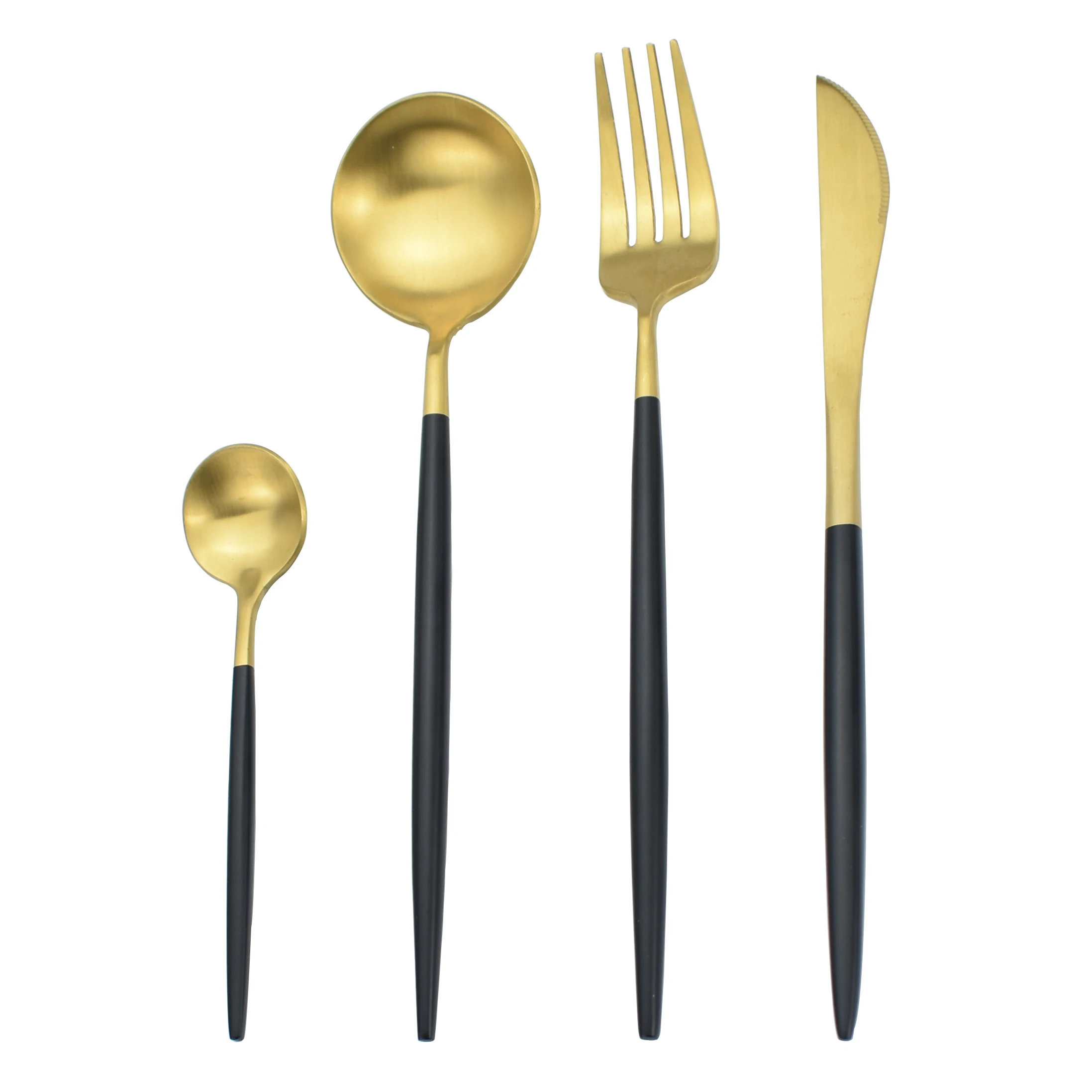 
30% Off Luxury 4 Pcs Gold Plated Cutlery Set Christmas Gift Set 