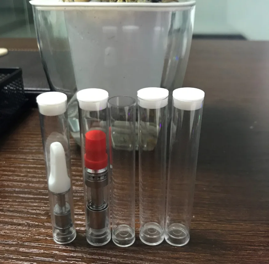 Atomizer packaging tube high transparent rigid tube PVC electronic atomizer packaging tube transparent cosmetic packaging pipe