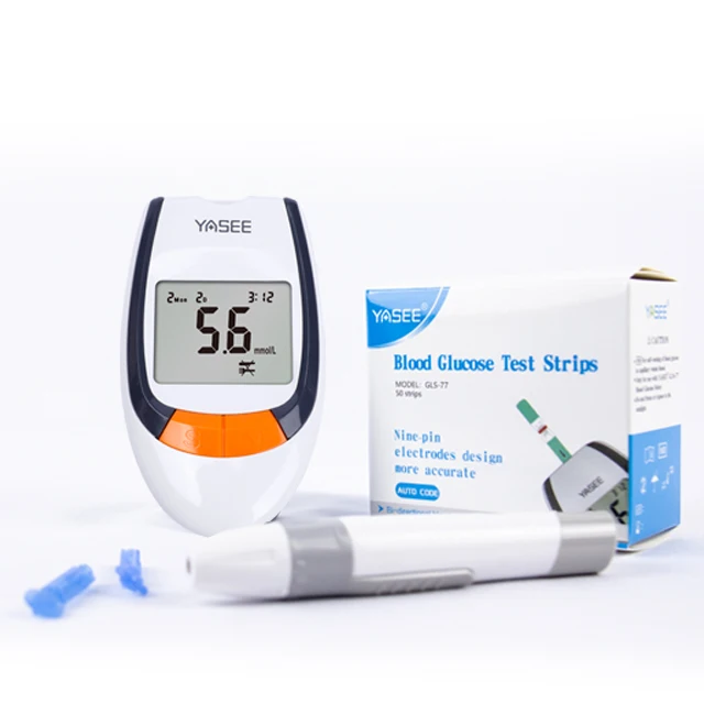 Blood Glucose Test Strips Blood Glucose Monitoring System Glucometer Medical Equipment