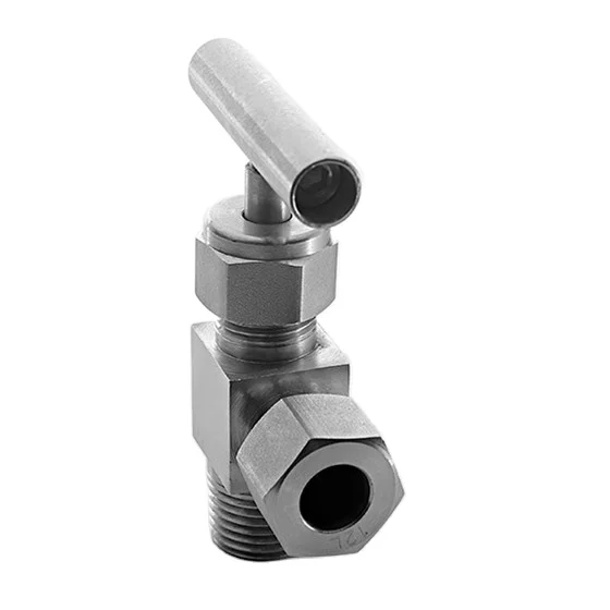 Stainless Steel Adjustable water high pressure needle valve with equipments producing