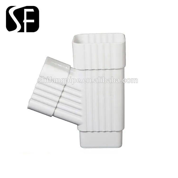 Wholesale price extrusion plastic pvc roof rainwater gutter pipe for building