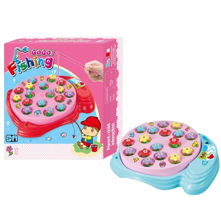 Best selling fish toys children play games kids fishing table toy