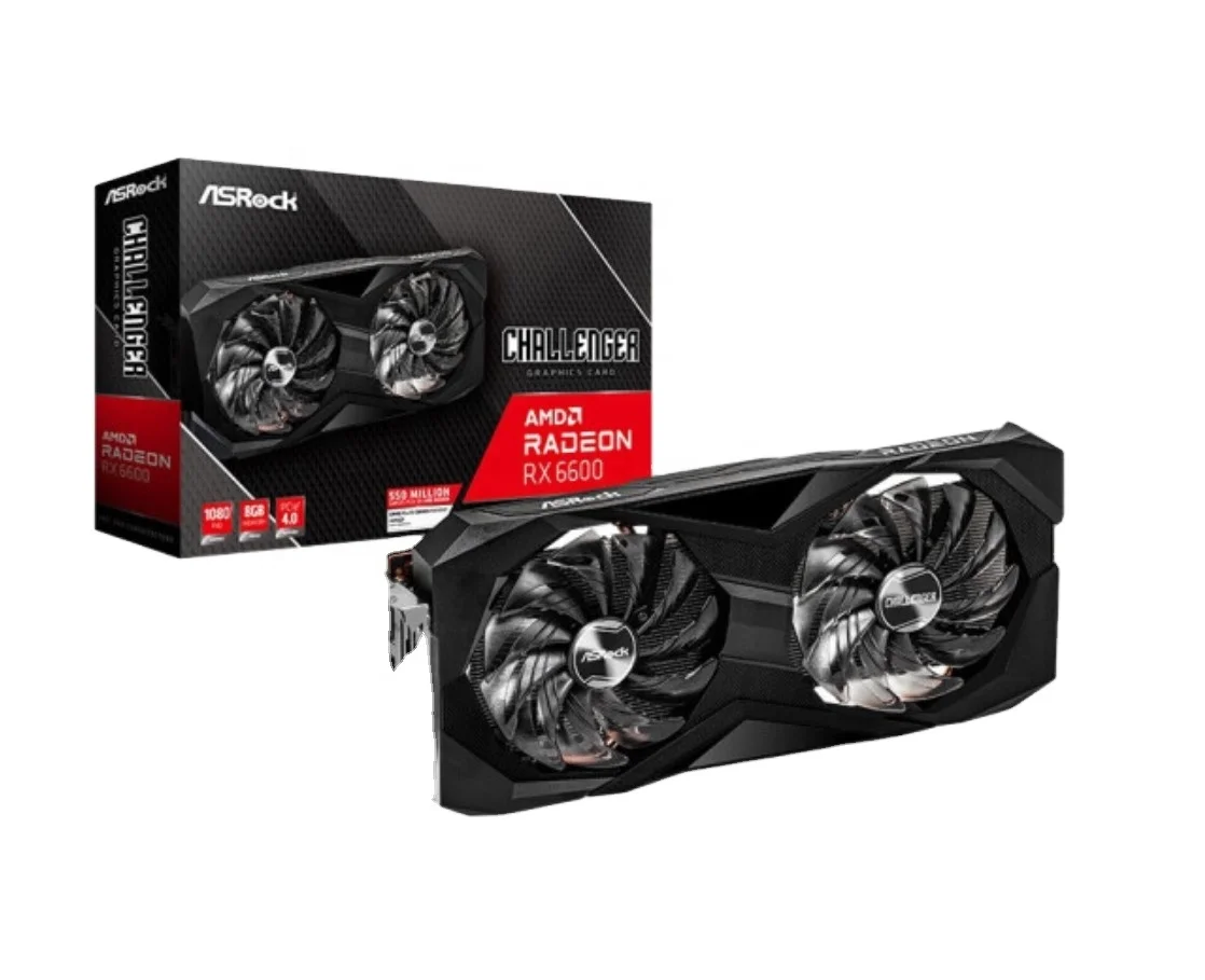 ASRock AMD Radeon RX 6600XT Card 8G