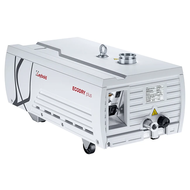 Вакуумный насос для сухой сжатия ECODRY 25/35/40/65 plus безмасляный с прокруткой